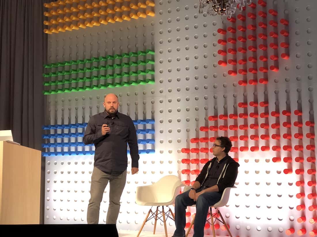Fabian Menges and Steve Niemitz at Google Cloud Next 2018