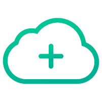 Cloud plus icon