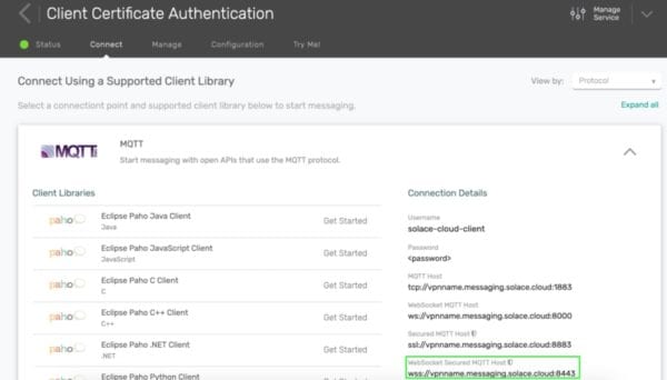 MQTT Client Certificate Authentication with Solace’s PubSub+ Broker ...