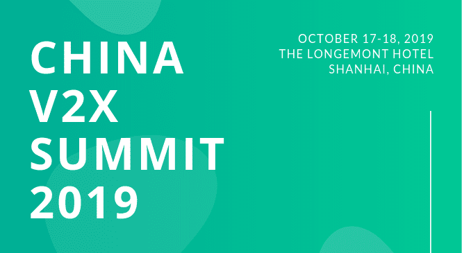 China V2X Summit 2019