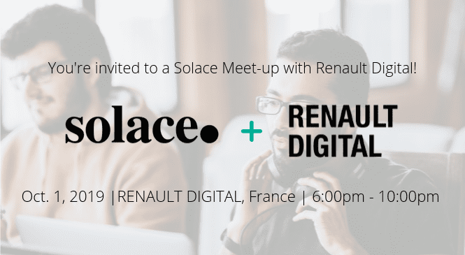 Developer MeetUp at Renault Paris - October 1, 2019