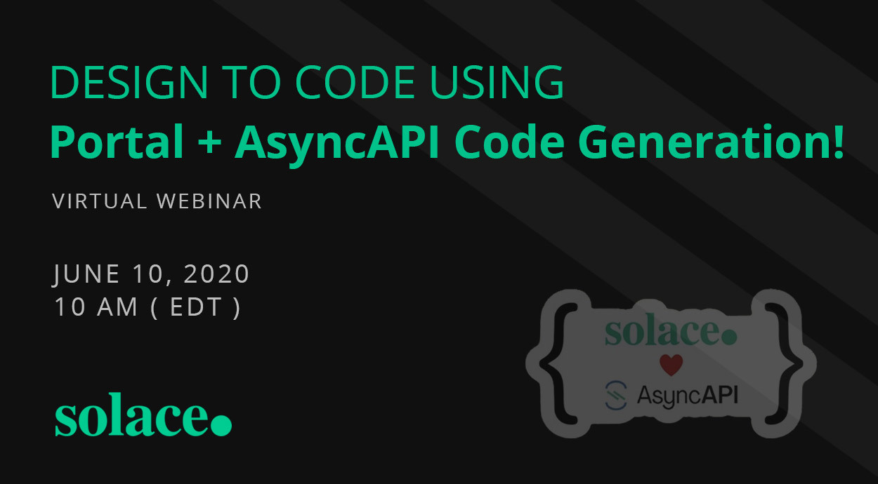 Design to Code using Portal + AsyncAPI Code Generation!