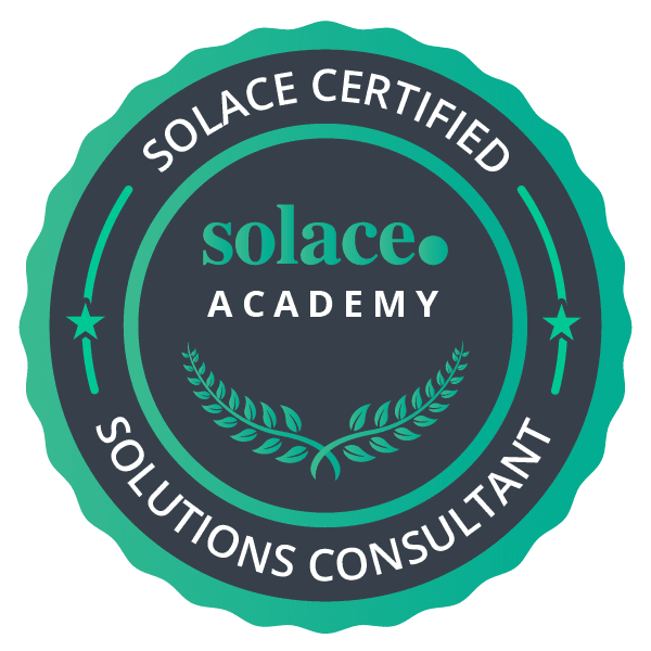Solace Certified Solutions Consultant Badge