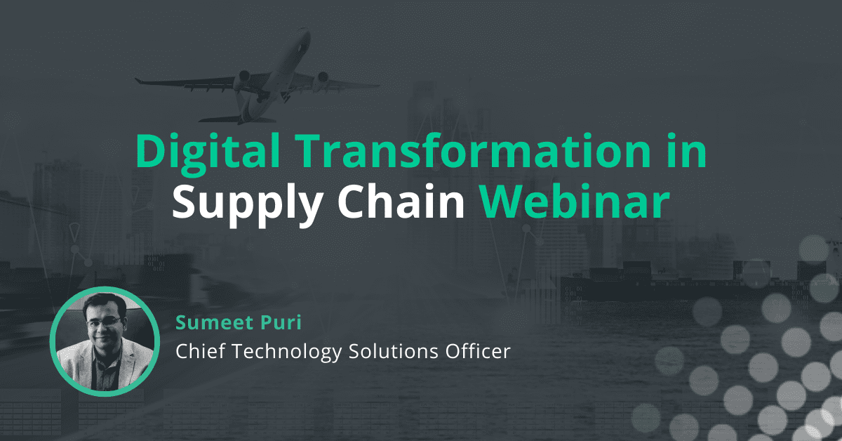 Event: Digital Transformation in Supply Chain Webinar