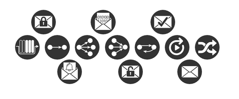 Enterprise Blockchain process icons