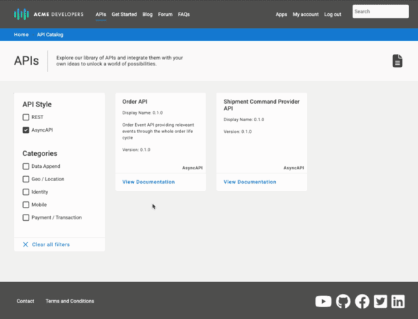 Integrate Your API Management or Developer Portal with Solace